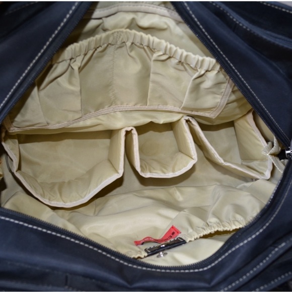 Storksak Gigi Diaper bag in black nylon - Picture 8 of 16